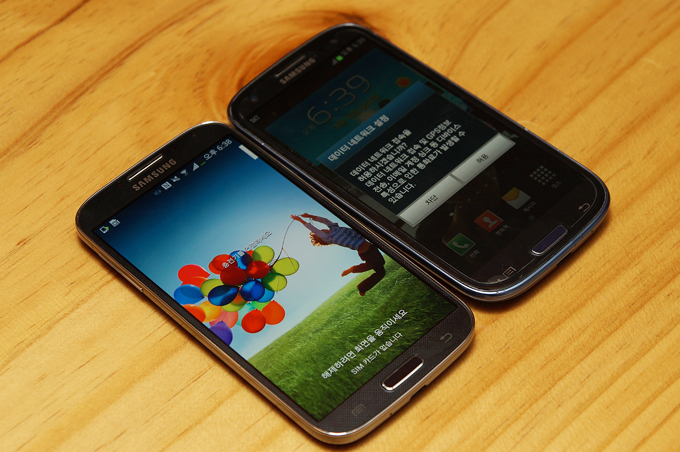 갤럭시S4와 갤럭시노트