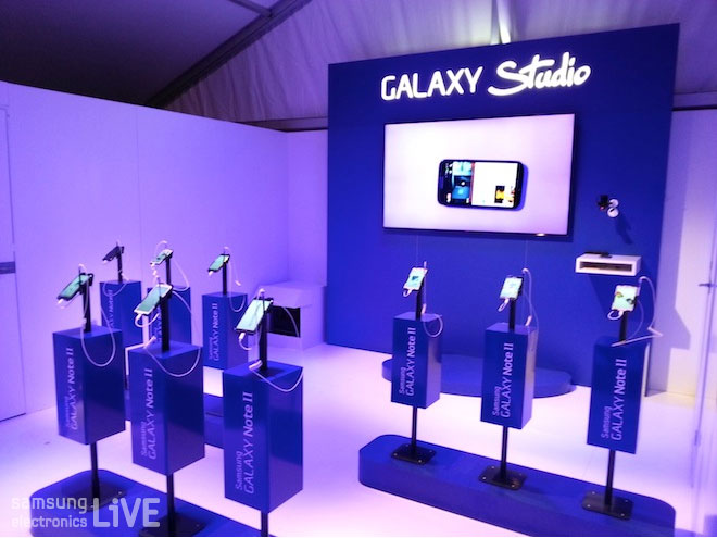 갤럭시스튜디오 내부