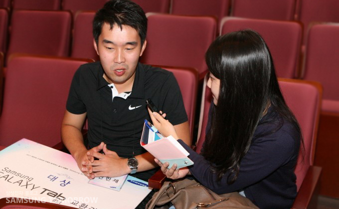 대상수상자 신민재씨 인터뷰