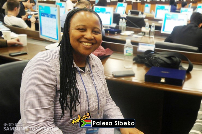 남아프리카공화국 모바일러스 Palesa Sibeko