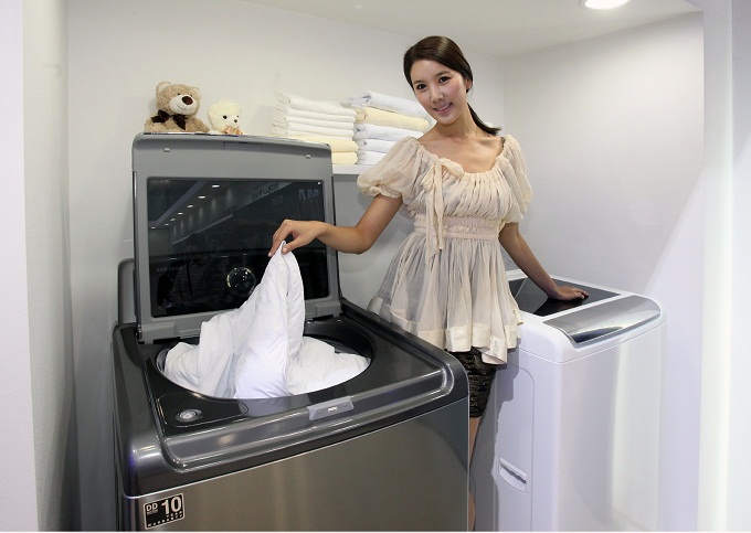 삼성 대용량 전자동 세탁기