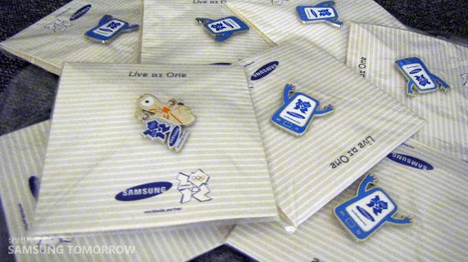 삼성 올림픽 공식 배지