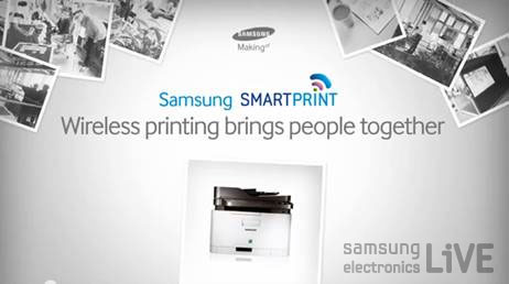 삼성 스마트 프린트 WIREless printing brings people together