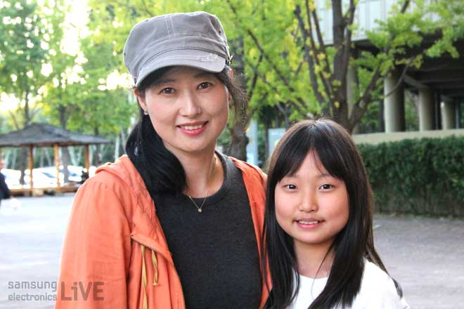 갤럭시노트 당첨자 소현이네 가족