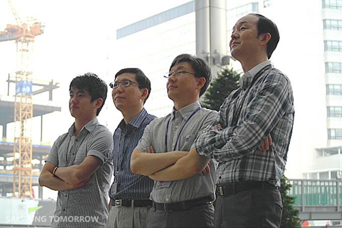 무선 오디오 도킹 시스템 (DA-E750) 개발팀 단체 사진