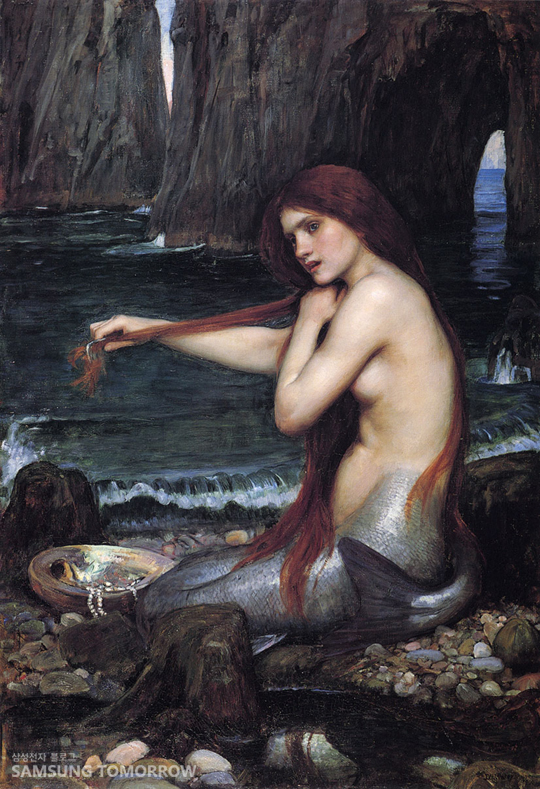 인어– 존 워터하우스(A Mermaid - John William Waterhouse)