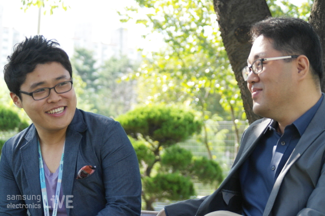 에어컨AM(생활가전) 이승현 과장(오른쪽)