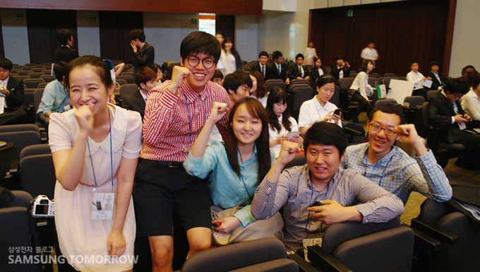 즐거워 하는 대상 수상팀