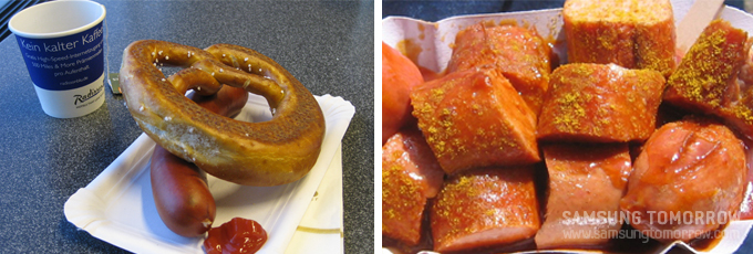 프레즐과 소시지