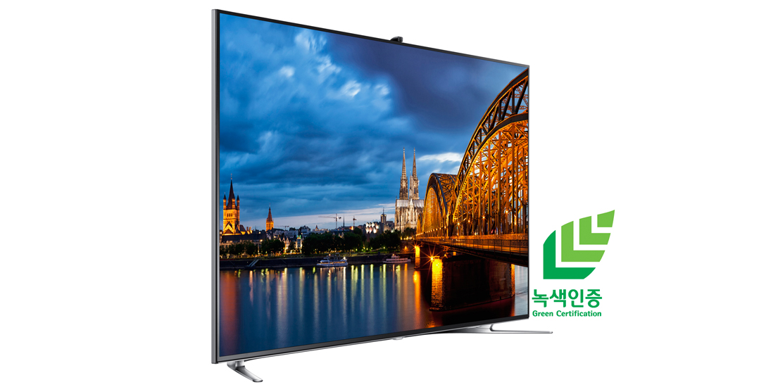 삼성전자가 최근 정부기관인 한국산업기술진흥원으로부터 TV의 소비전력과 대기전력을 저감 시키는 기술에 대해 '녹색기술인증'을 획득했습니다.
