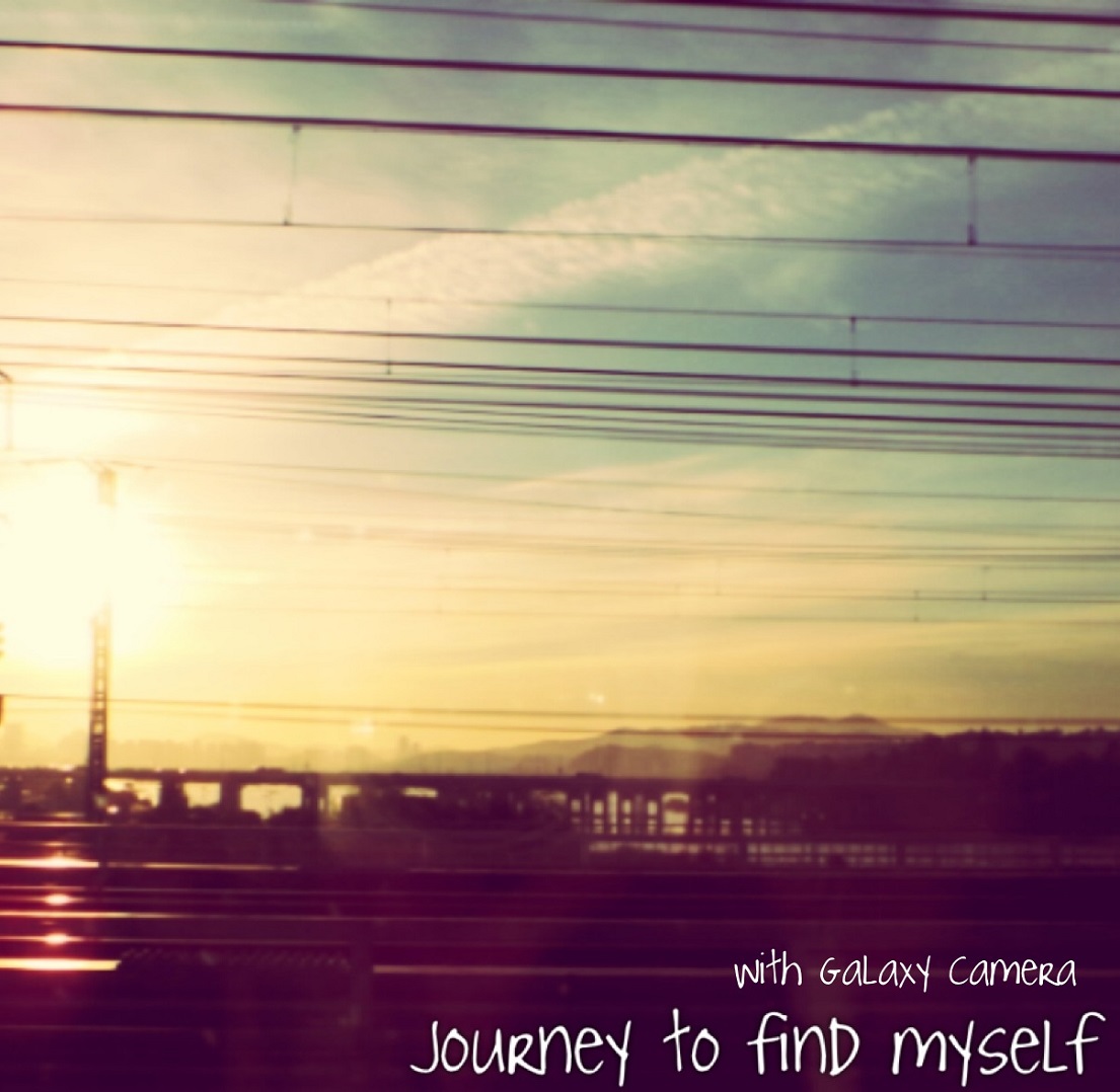 나를찾아떠난여행 메인 이미지입니다. "JOURNEY to find myself with GALAXY CAMERA"