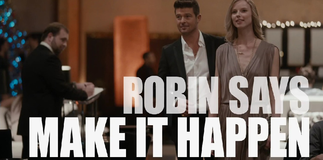 Robin says make it happen
