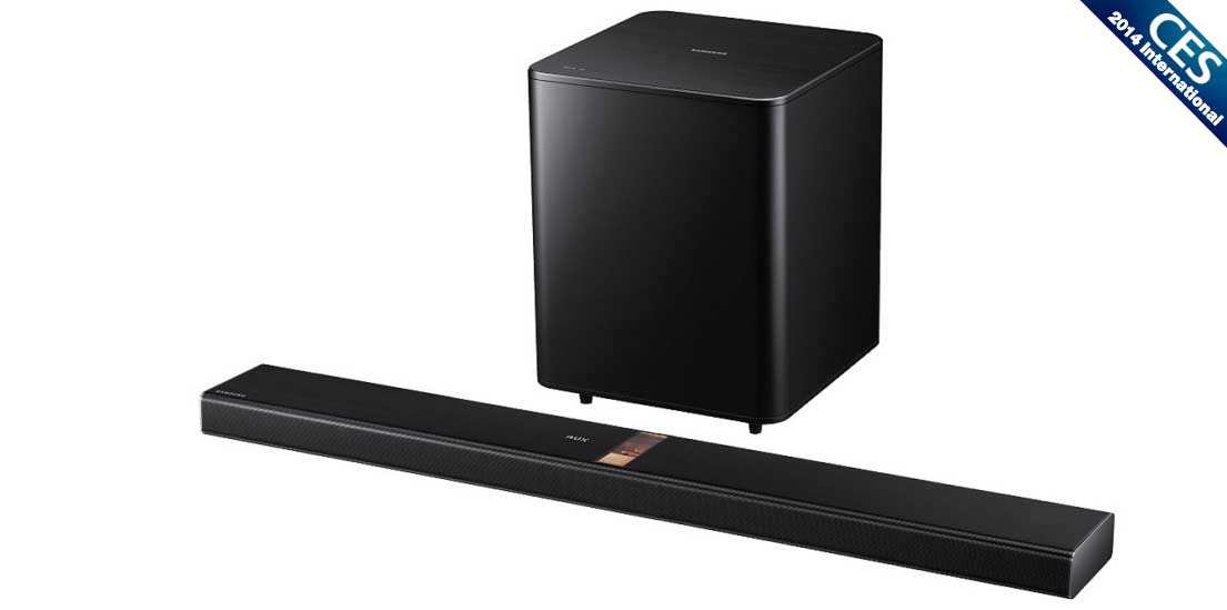 삼성 사운드 바 h750 제품 이미지입니다.