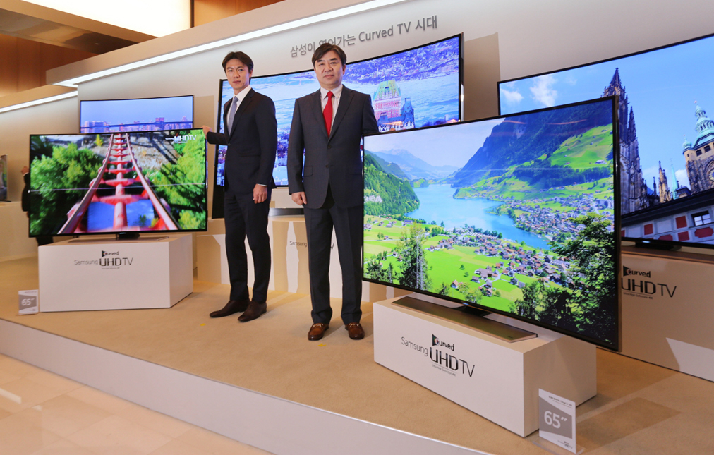 커브드 UHD 미디어 데이 현장