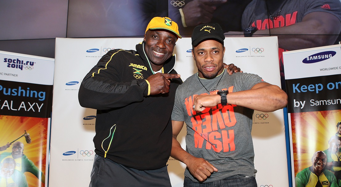 삼성 갤럭시 올림픽 파크 스튜디오를 찾은 윈스턴와츠와 마빈 딕슨입니다.