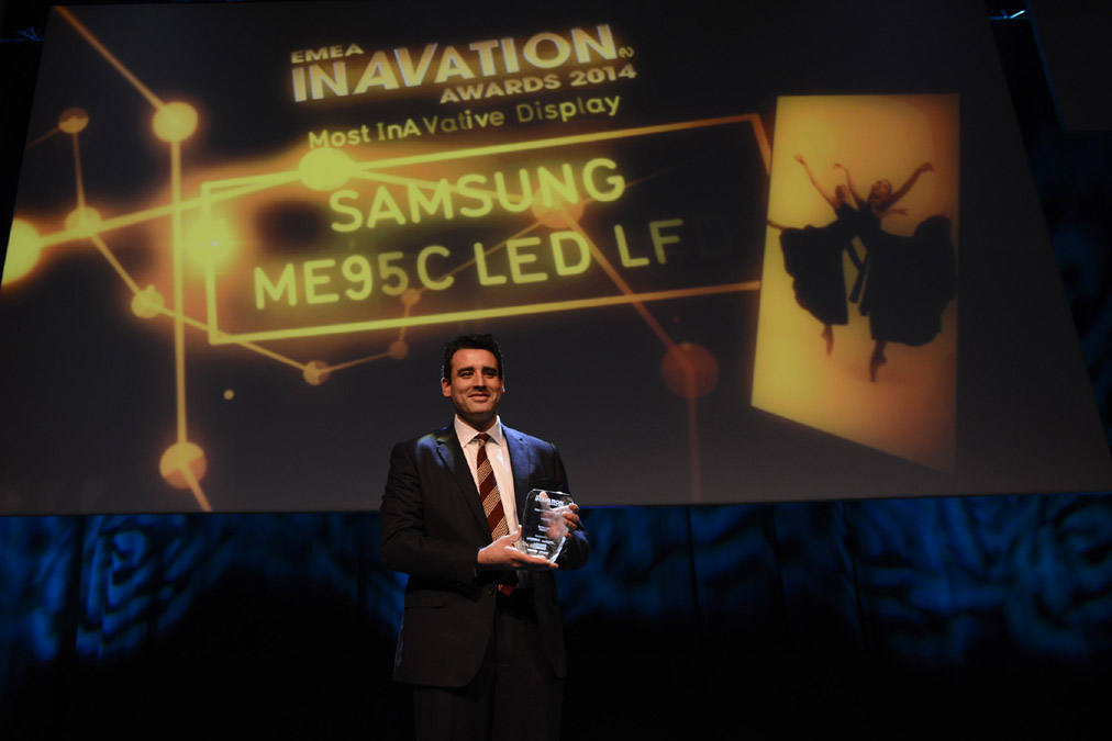 삼성 상업용 디스플레이, 유럽 B2B 대표 어워드 수상