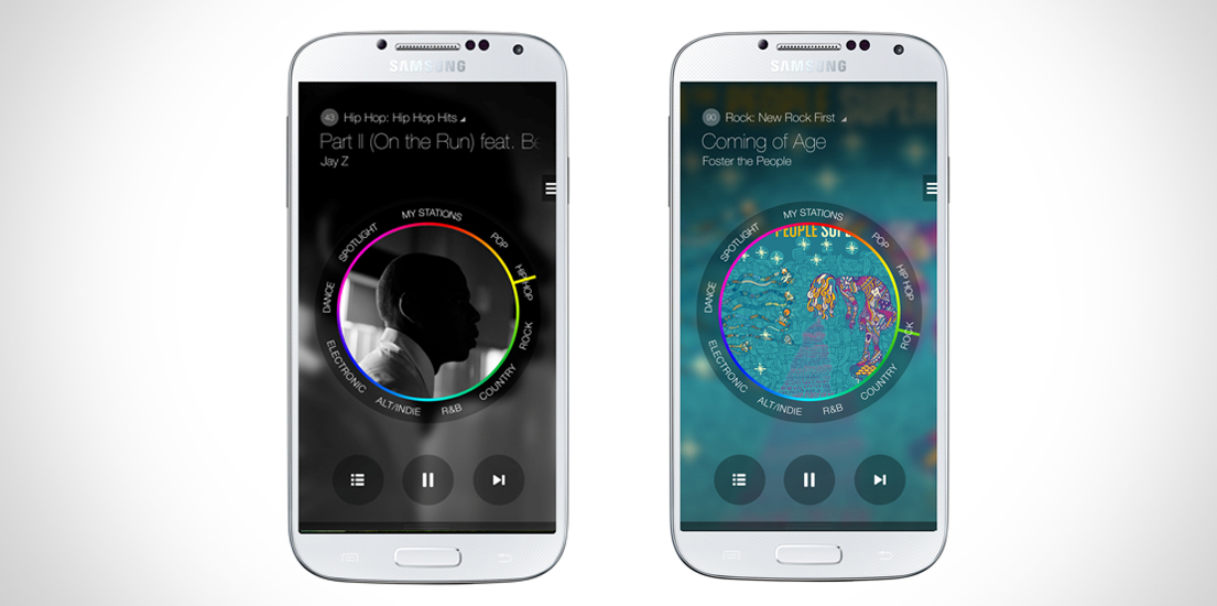 밀크 뮤직 최상단