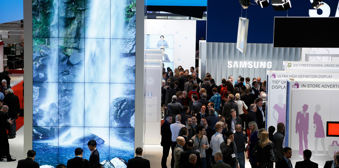 삼성전자_ISE2014 전시회 참가