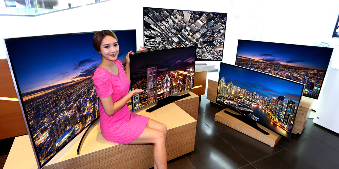 삼성 커브드 TV 출시