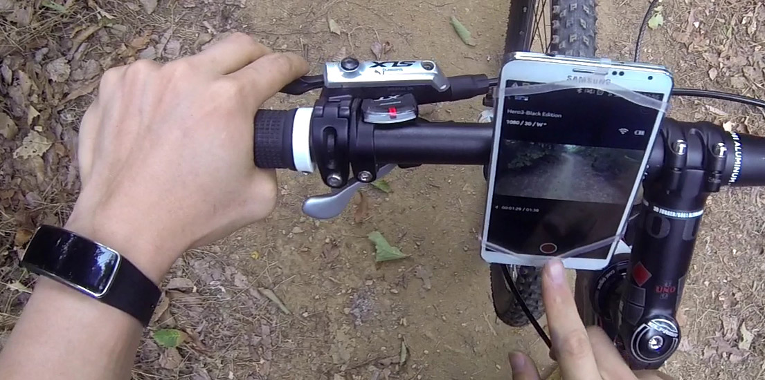 갤럭시 시리즈와 산악자전거