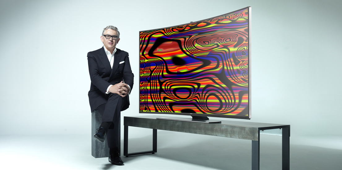 삼성 UHD TV와 미구엘 슈발리스