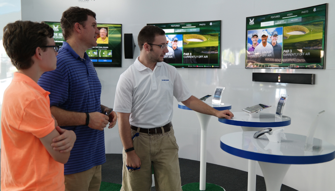 삼성 커브드 UHD TV, 美 PGA와 프리미엄 마케팅 전개