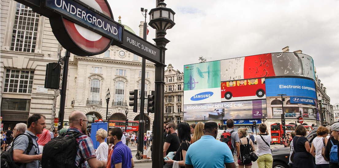 컬러테라피 옥외광고