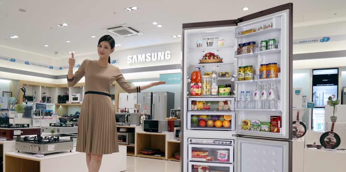 1인 가구 맞춤형 삼성 슬림스타일 냉장고 출시