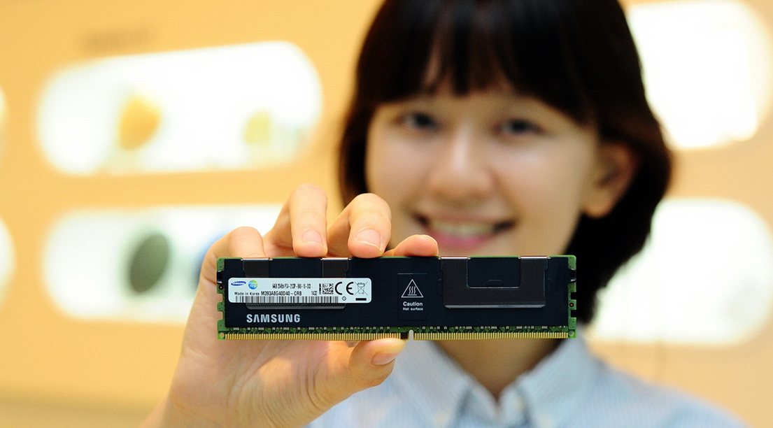 삼성전자, 세계 최초 3차원 적층 TSV 기반 'DDR4 D램 모듈' 양산