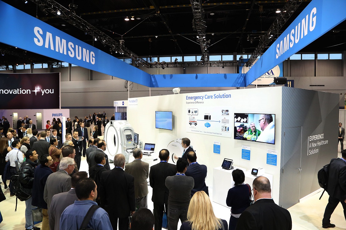 삼성전자, '2014 북미영상의학회'서 최첨단 의료기기 공개
