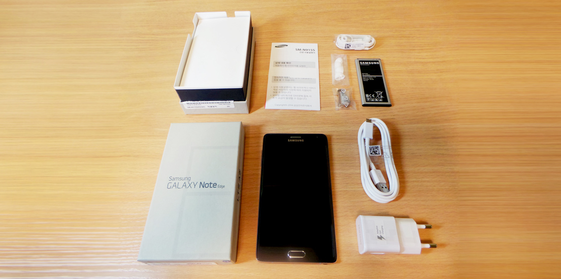 갤럭시 노트 엣지, 박스 개봉기!