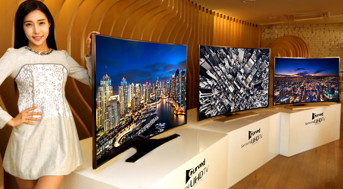 삼성전자 커브드 TV 국내 월 1만대, 누적판매 5만대 돌파