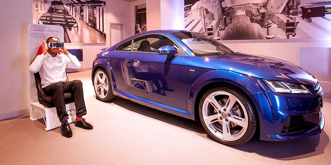 삼성 기어VR, 아우디 고객을 위해 가상현실 기술을 통한 TT 드라이브 실현