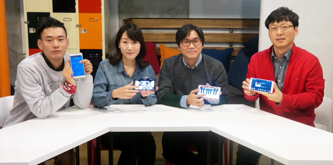 사운드캠프, 갤럭시 스마트폰을 악기로 만들다