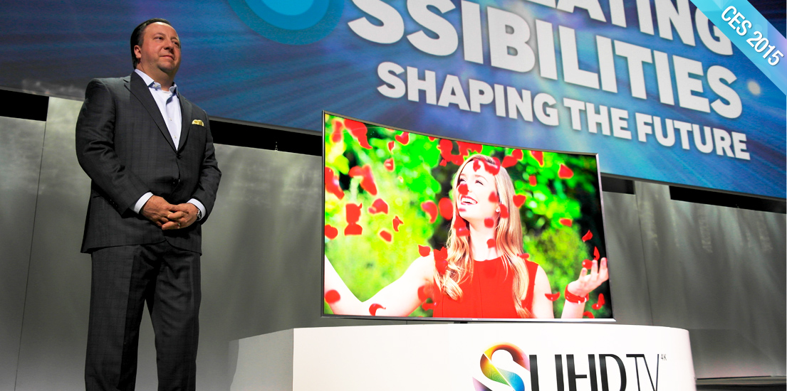 CES 2014 삼성전자 프레스 컨퍼런스 현장 사진입니다