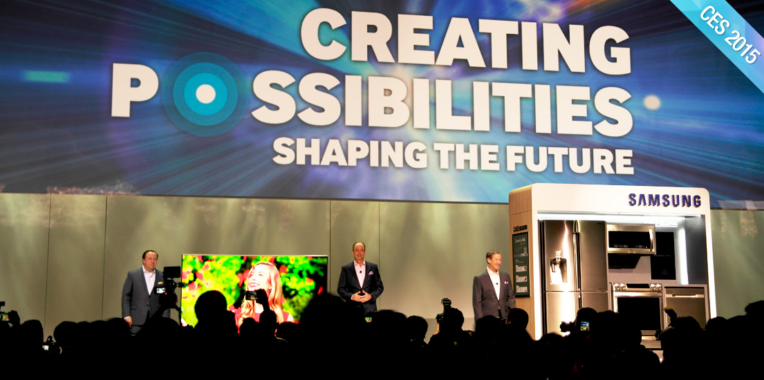 [CES 2015] 삼성전자 프레스 컨퍼런스, 우리 집은 어디까지 진화할 수 있을까?