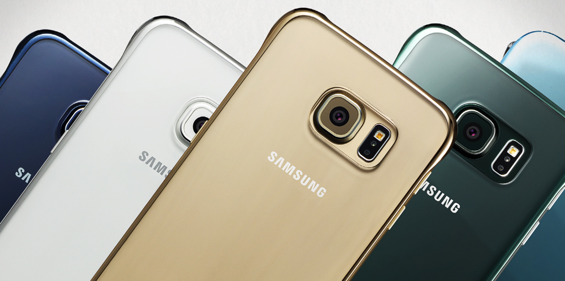 갤럭시 S6와 S6 엣지의 제품 후면 디자인