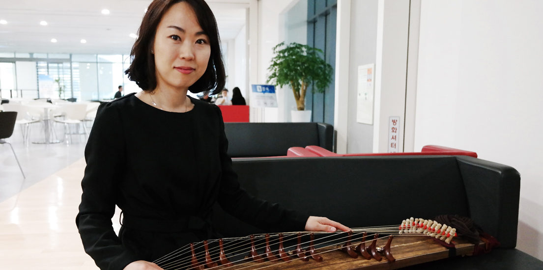 가야금 연주하는 네트워크 연구원, 고은숙 책임을 만나다