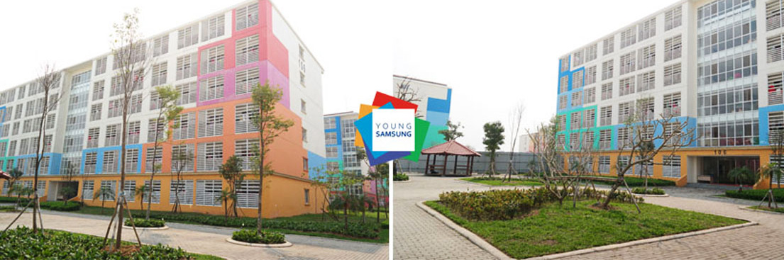 미용실부터 사내 대학까지~ 없는 게 없는 ‘삼성전자 베트남 생산법인 기숙사’
