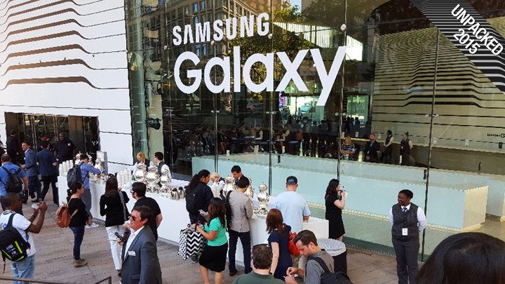 [갤럭시 언팩 2015] 뉴욕을 뜨겁게 달군 갤럭시 노트5·갤럭시 S6 엣지 플러스