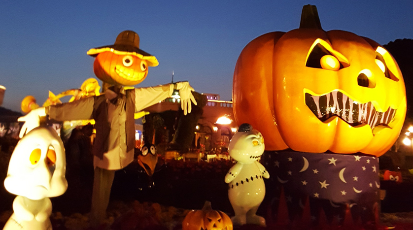 핼러윈 축제의 구석구석, 노트 5로 찍다