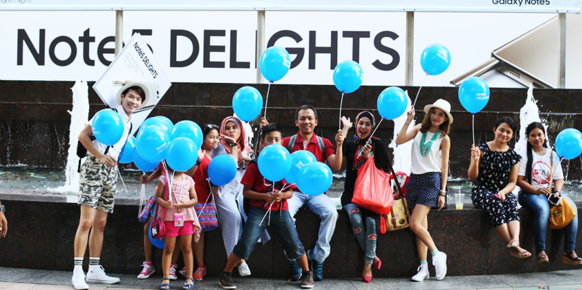 [대학생 기자단] 그리고, 찍고, 즐긴다! 싱가포르 갤럭시 스튜디오 ‘노트5 딜라이트’ 풍경