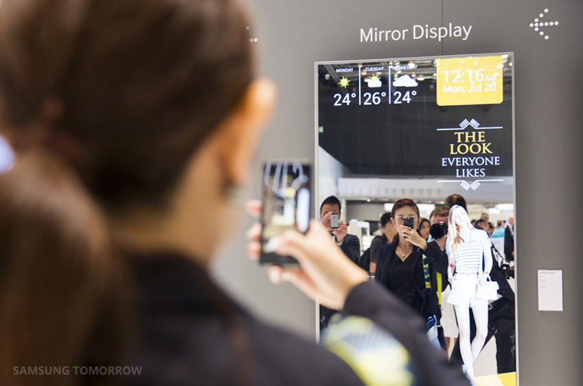 삼성 스마트 사이니지가 변화시킬 미래형 스마트 쇼핑 3
