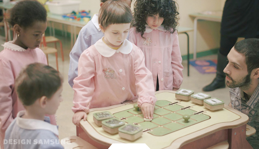 [디자인 스토리] 삼성 스마트 플레이보드, 아이들의 잠재력을 추적하다