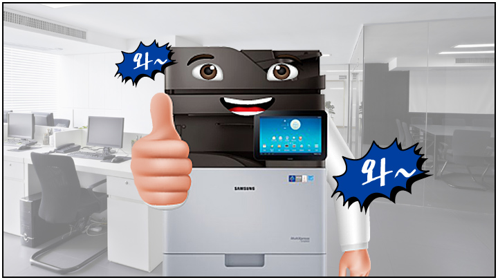 [포토툰] 삼성 복합기 MX7, 세계 최초 ‘100만 매 연속 인쇄’ 도전기