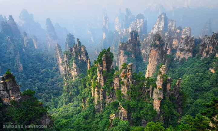 사진작가 피터 릭, 갤럭시로 중국의 아름다움을 담다