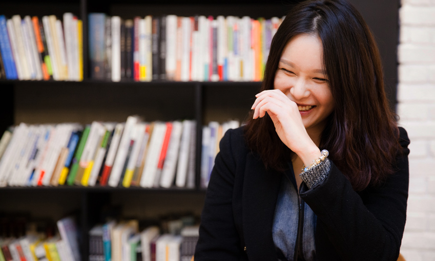 활짝 웃는 리제씨 모습