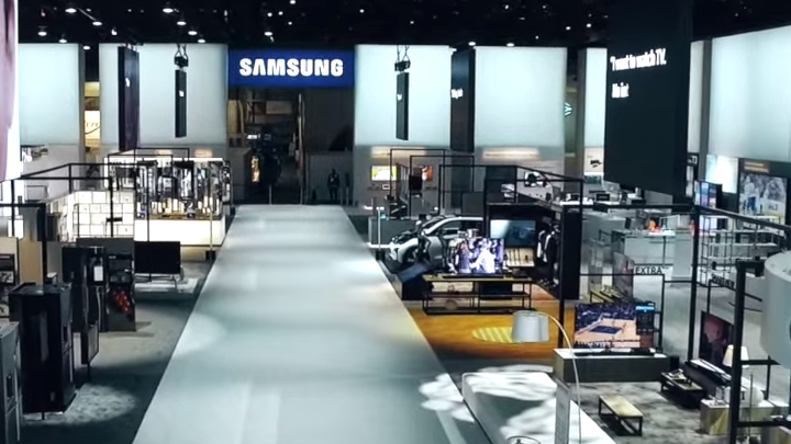 드넓은 삼성전자 부스를 한눈에 보는 방법?!