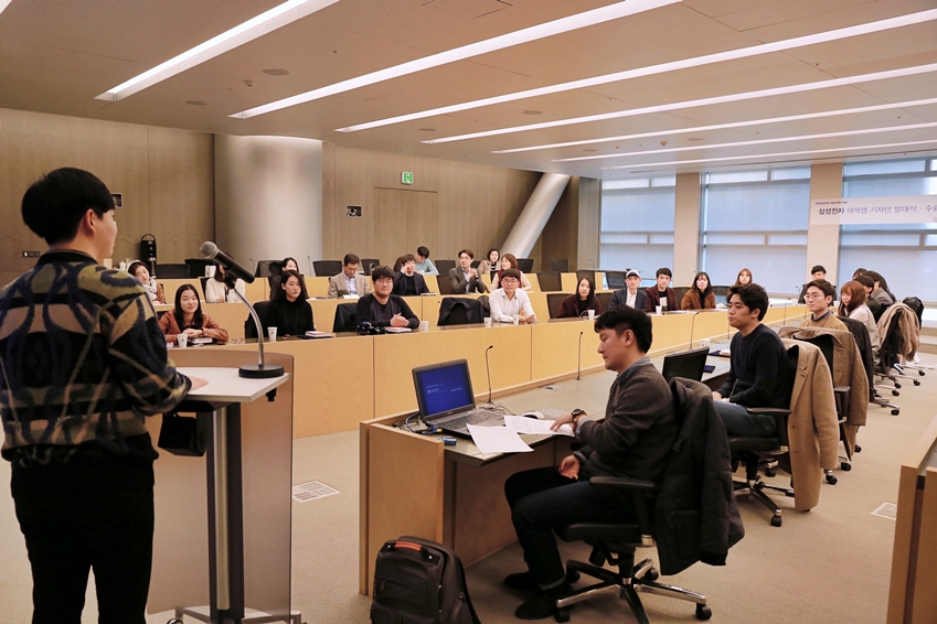 대학생과 기자, 그 이상적 조합의 현장_삼성전자 대학생 기자단 발대식∙수료식에 가다
