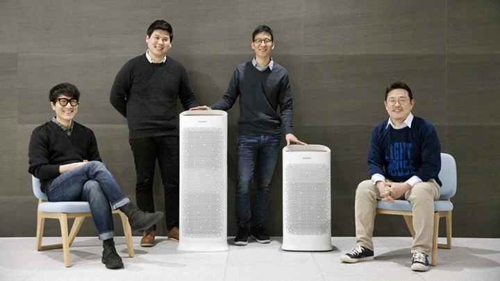 흡입구를 전면에, 그러면서도 예쁘게… ‘블루스카이’ 디자이너 4인방의 고군분투기